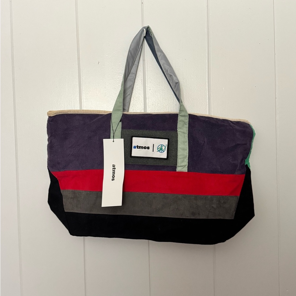 Atmos x Sean Wotherspoon Corduroy Color Blocked Tote